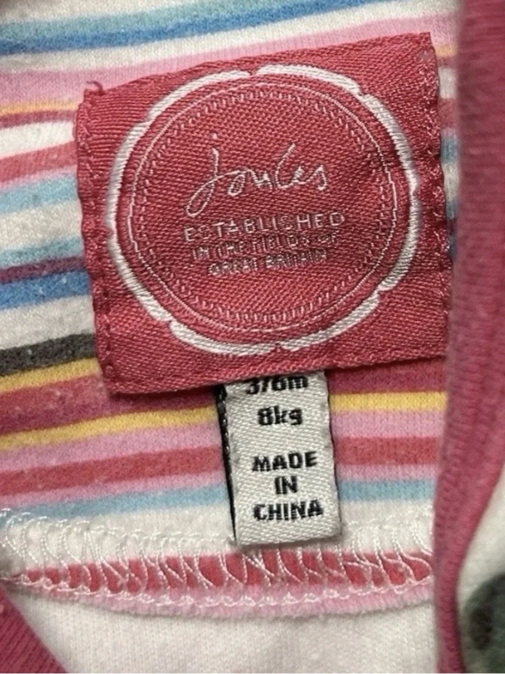 Baby Girl Footie Pajamas Kate Spade Joules Floral Size 3-6 Months